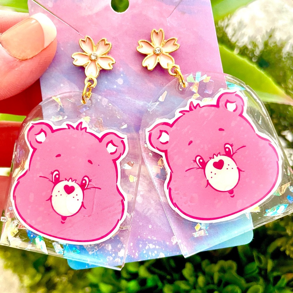 Care Bear Acrylic Earrings